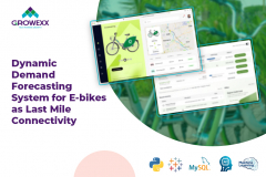Dynamic Demand Forecasting System for E-bikes as Last Mile Connectivity